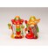 Ceramic Cinco De Mayo Gnome Salt and Pepper Shakers, Gnome Collector, Mexican Kitchen Decor, Mexican Restaurant Decor